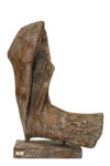 Carlo Ramous scultura bronzo 1959 figura h89x65x42
